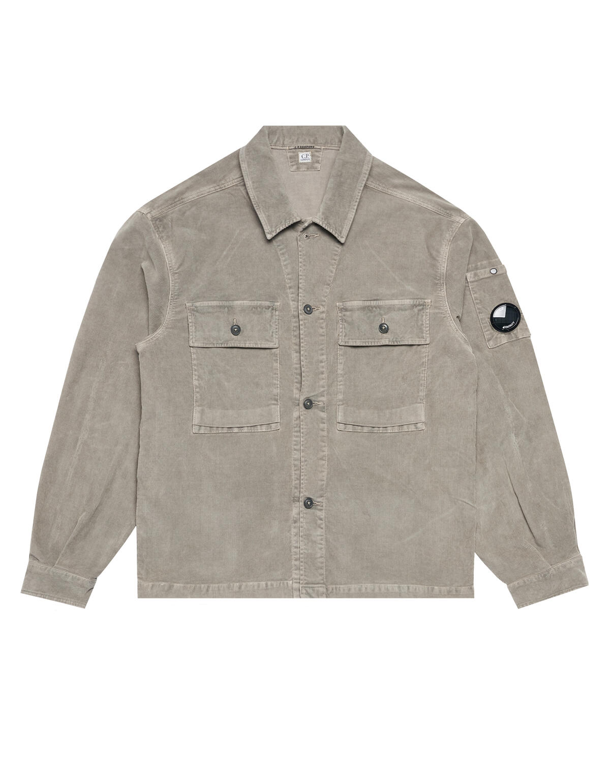 C.P. Company CORDUROY BUTTONED UTILITY OVERSHIRT
